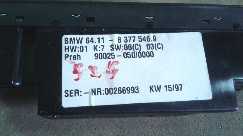 MANDO CALEFACCION -  AIRE ACONDICIONADO