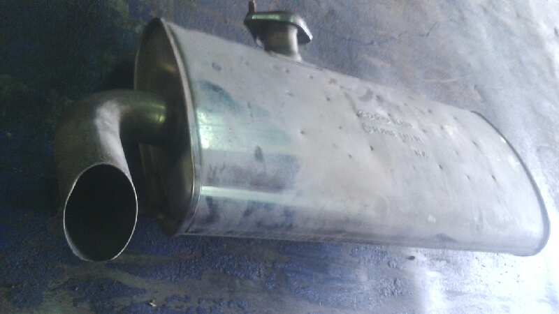 TUBO ESCAPE TRASERO
