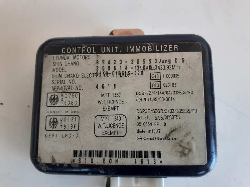 CENTRALITA INMOVILIZADOR