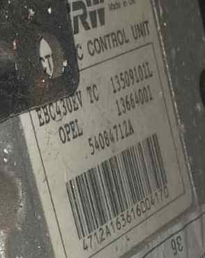 54084712A ABS OPEL VECTRA C CARAVAN