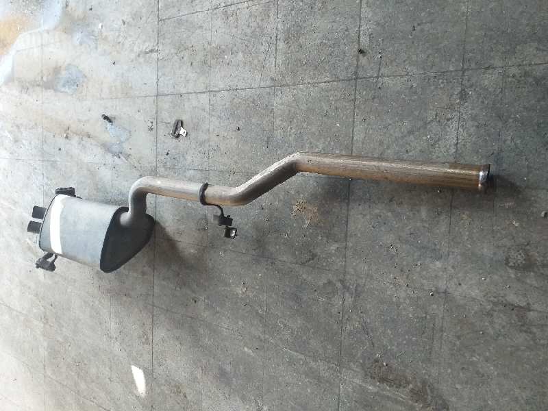 TUBO ESCAPE TRASERO