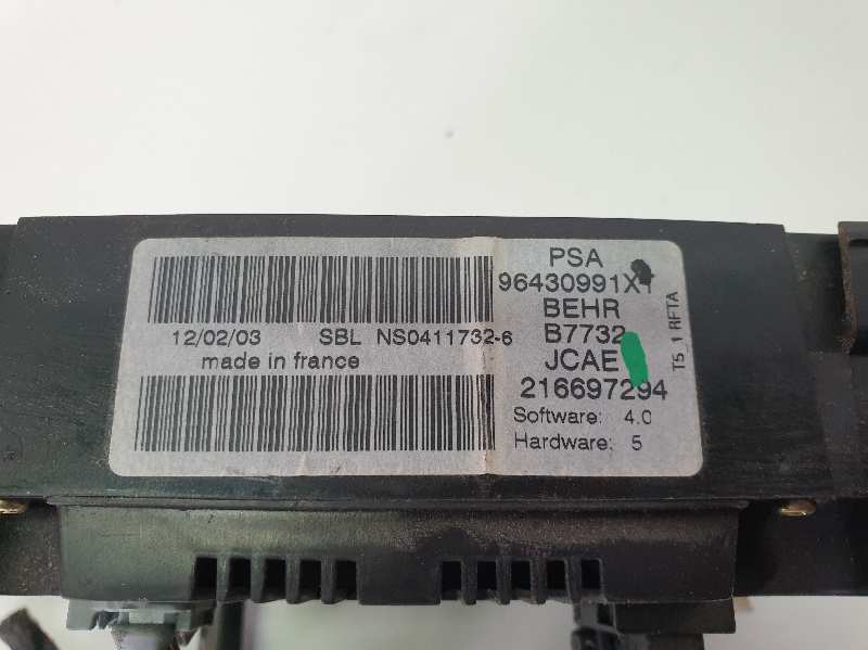 MANDO CALEFACCION /  AIRE ACONDICIONADO