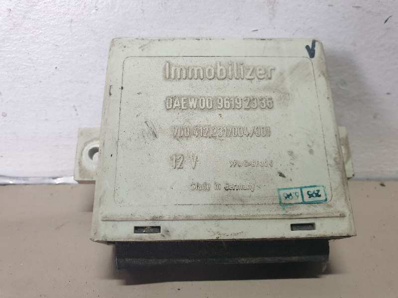 CENTRALITA INMOVILIZADOR