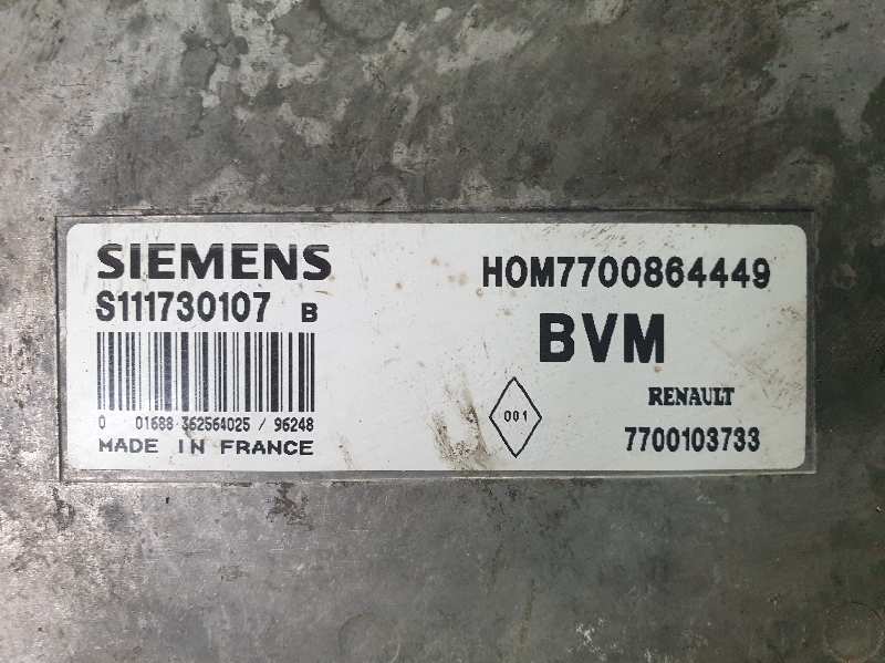 HOM7700864449 CENTRALITA MOTOR UCE RENAULT CLIO II FASE I (B/CBO)