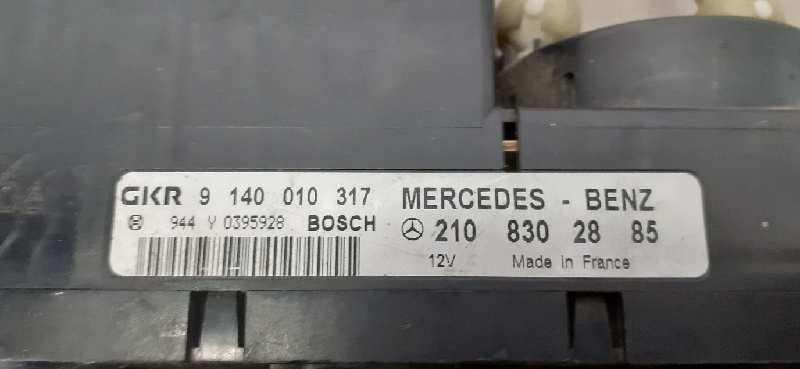 2108302885 MANDO CALEFACCION /  AIRE ACONDICIONADO MERCEDES CLASE E (W210) BERLINA DIESEL