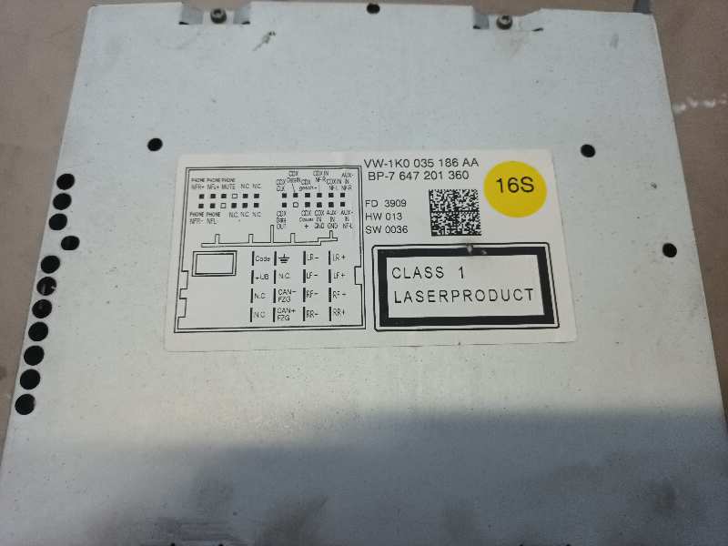 SISTEMA AUDIO / RADIO CD