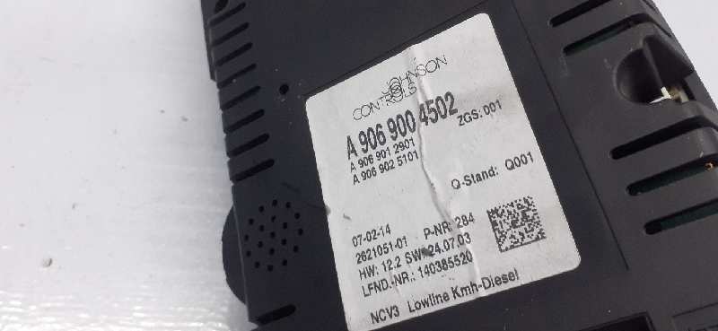 A9069004502 CUADRO INSTRUMENTOS MERCEDES SPRINTERII CAJA ABIERTA, DOBLE CAB. (DESDE 01.06)