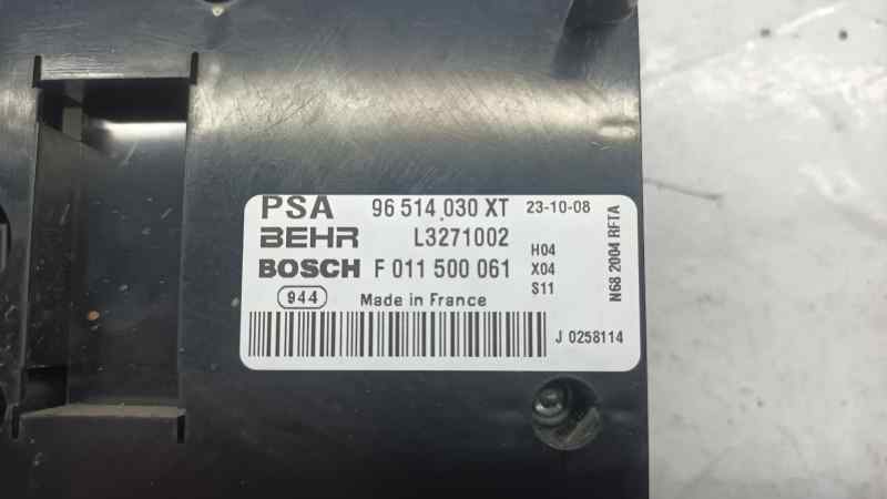 CITROEN XSARA PICASSO MANDO CALEFACCION / AIRE ACONDICIONADO 96514030XT