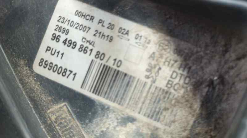 PEUGEOT 207 FARO DERECHO 9649986180