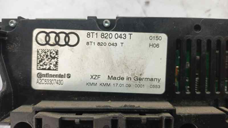 AUDI A4 BER. (B8) MANDO CALEFACCION / AIRE ACONDICIONADO 8T1820043T