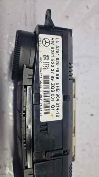 MERCEDES CLASE M (W164) MANDO CALEFACCION / AIRE ACONDICIONADO A2518207989