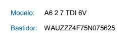 BPP MOTOR COMPLETO AUDI A6 BERLINA (4F2)