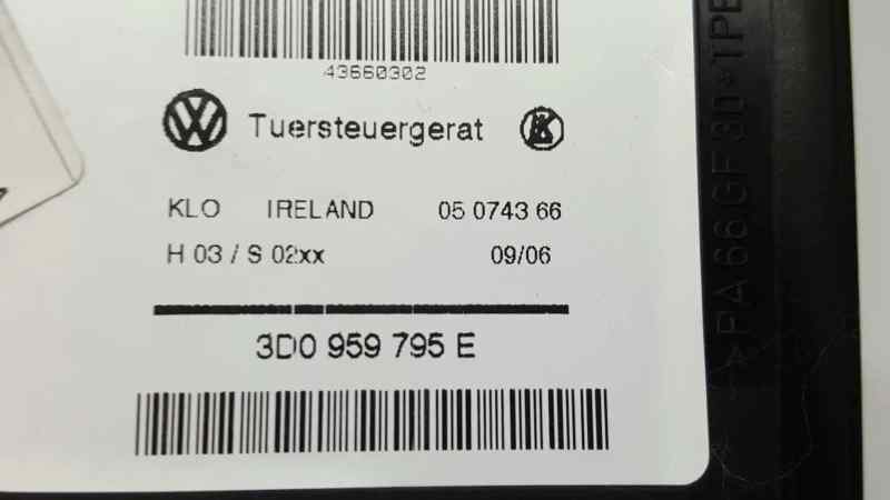 MOTOR ELEVALUNAS TRASERO IZQUIERDO