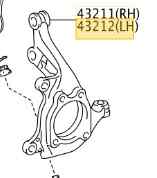 MANGUETA DELANTERA DERECHA