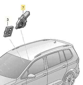 MOTOR ELEVALUNAS TRASERO DERECHO