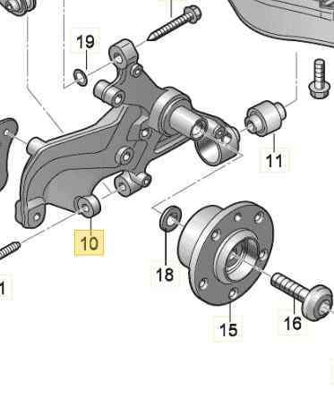 MANGUETA TRASERA DERECHA