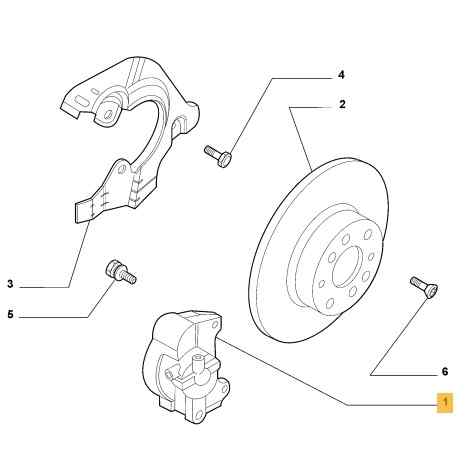 PINZA FRENO DELANTERA DERECHA