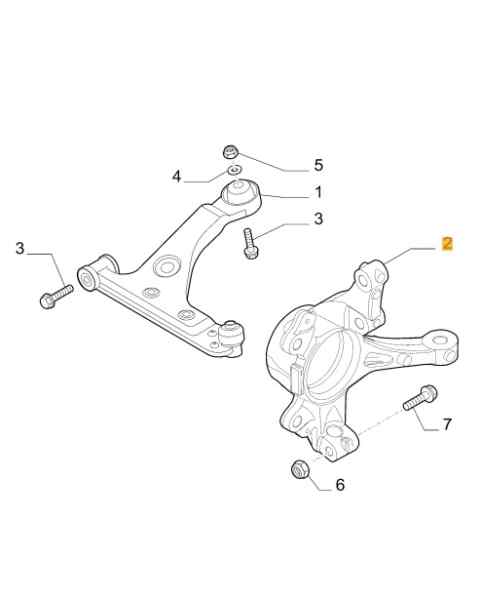 MANGUETA DELANTERA IZQUIERDA