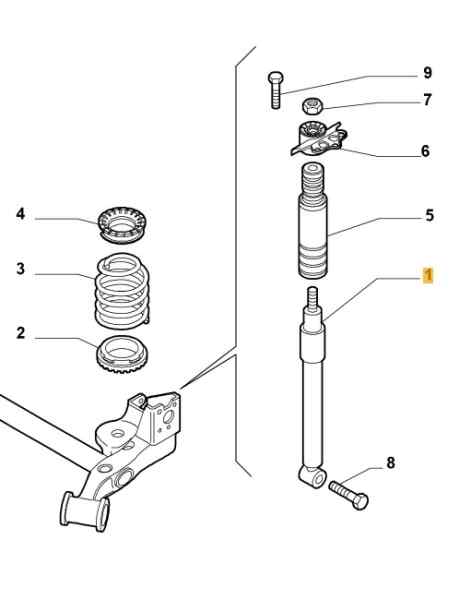 AMORTIGUADOR TRASERO DERECHO