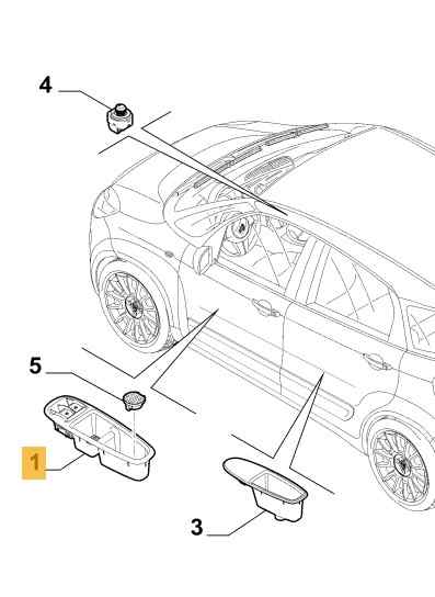 ELEVALUNAS DELANTERO IZQUIERDO