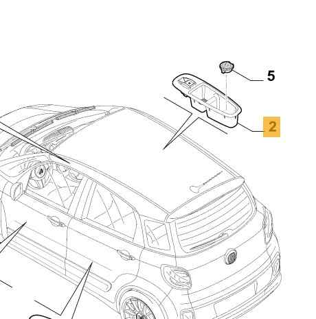 MANDO ELEVALUNAS DELANTERO DERECHO