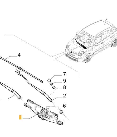 MOTOR LIMPIA DELANTERO