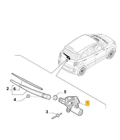 MOTOR LIMPIA TRASERO