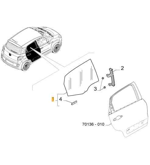 LUNA TRASERA DERECHA
