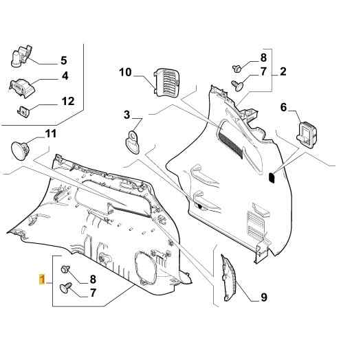 735585360 TAPA MALETERO FIAT 500 L LIVING (351)