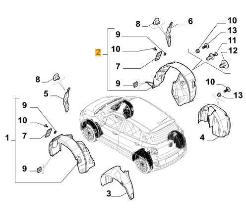 51886040 PASO RUEDA FIAT 500 L LIVING (351)