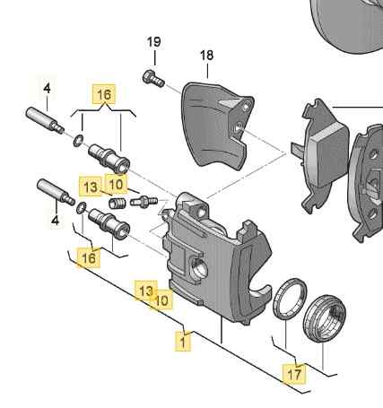 PINZA FRENO DELANTERA IZQUIERDA