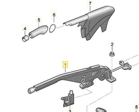 PALANCA FRENO DE MANO