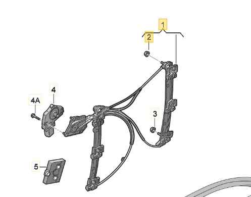 ELEVALUNAS DELANTERO DERECHO