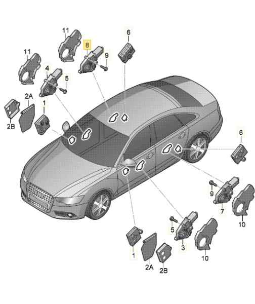 MOTOR ELEVALUNAS TRASERO DERECHO