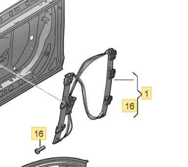 ELEVALUNAS DELANTERO IZQUIERDO