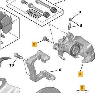 PINZA FRENO DELANTERA DERECHA