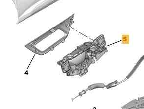 MANETA INTERIOR DELANTERA DERECHA