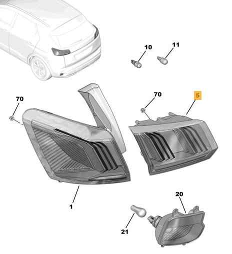 PILOTO TRASERO DERECHO