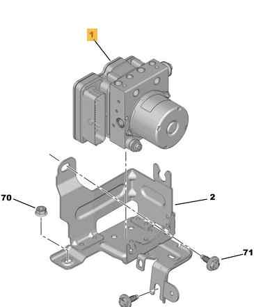1647889980 ABS PEUGEOT 3008 - (2022, 2023, 2024, 2025)