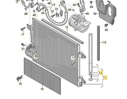 CONDENSADOR / RADIADOR  AIRE ACONDICIONADO