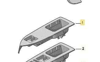MANDO ELEVALUNAS DELANTERO IZQUIERDO