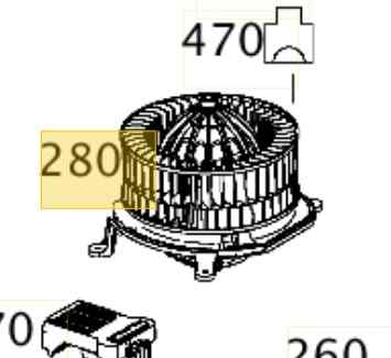 MOTOR CALEFACCION