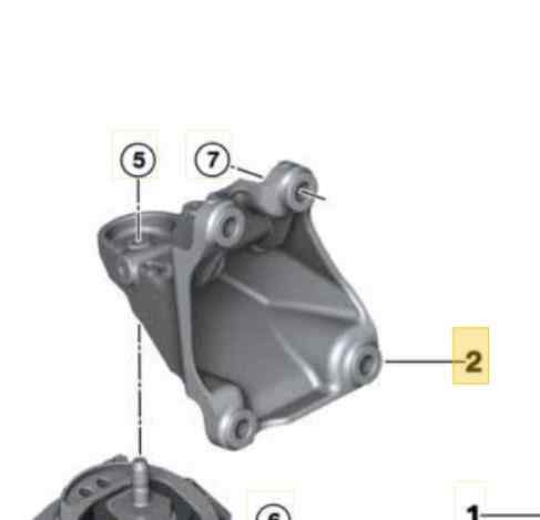 SOPORTE MOTOR DERECHO
