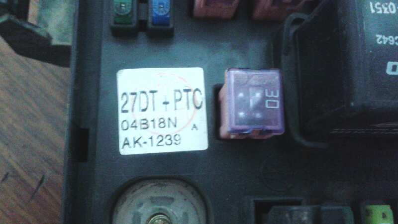 CAJA RELES - FUSIBLES