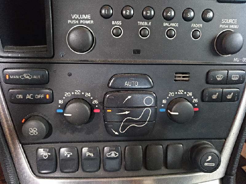 MANDO CALEFACCION -  AIRE ACONDICIONADO