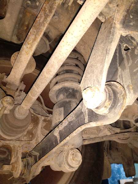 AMORTIGUADOR TRASERO IZQUIERDO