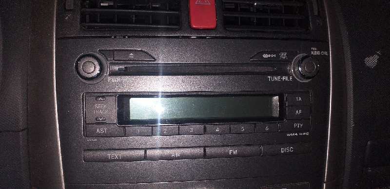 SISTEMA AUDIO / RADIO CD TOYOTA AURIS