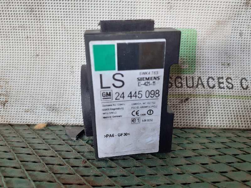 24445098 CENTRALITA INMOVILIZADOR OPEL ASTRA G CARAVAN