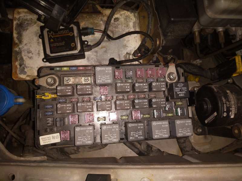 CAJA RELES / FUSIBLES