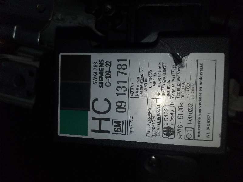 CENTRALITA INMOVILIZADOR